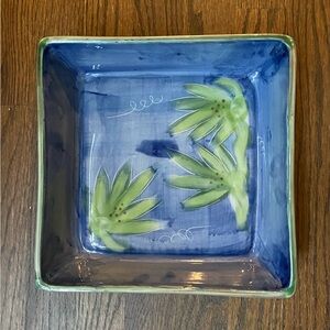 PRE-OWNED CIEL BLEU BY NANETTE VACHER  AMBIANCE COLLECTION PLATTER